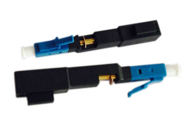 Conecte rapidamente a cor do azul dos conectores LC da fibra ótica/modo do UPC único